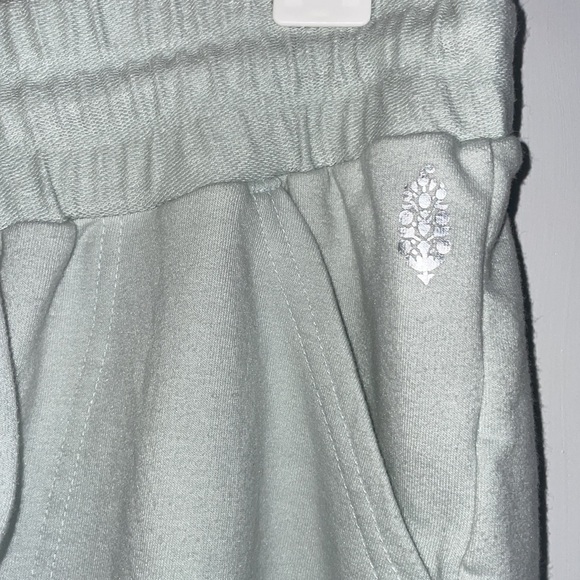 Free People Movement Jogger sweatpants light ice mint blue M - Picture 6 of 8